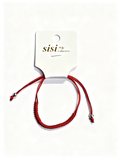 [EBR1557RED] PULSERA ROJA HILO BEBE