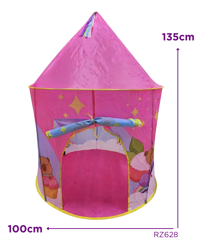 [RZ-628] CARPAS INFANTILES TIPO CIRCO CAPIBARA 100*135
