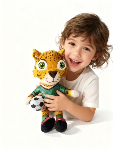 [1109-009] PELUCHE ANIMALITOS  MUNDIAL 25CM